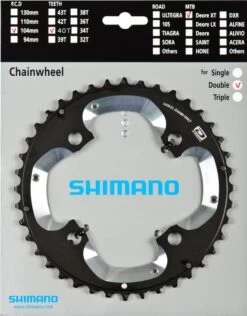 Shimano XT Chainring For FC-M785 40T (AJ) 10-speed | Bike-Discount