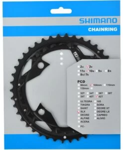 Shimano SLX Chainring For FC-M670 42/32/24T 10-speed | Bike-Discount -Shimano Riding DSC 1517 1280x1280