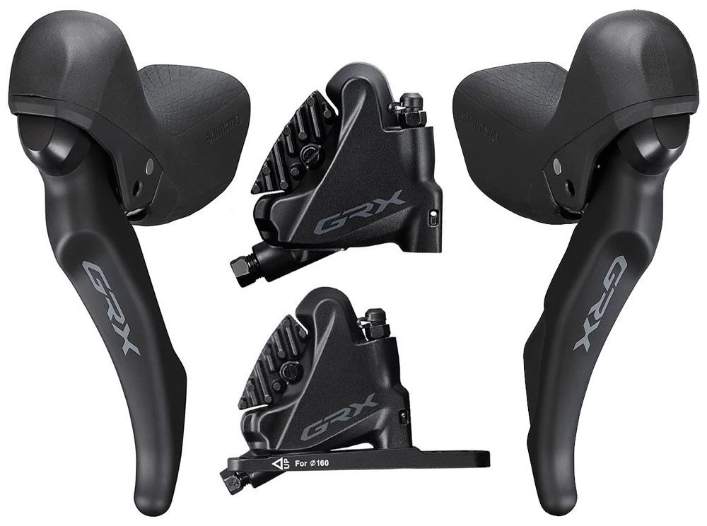 Shimano GRX BL/ST-RX600+BR-RX400 1x11-speed Disc Brake Set Gear Shift Lever 1 X 11-speed | Bike-Discount 1 Shimano GRX BL/ST-RX600+BR-RX400 1x11-speed Disc Brake Set Gear Shift Lever 1 X 11-speed | Bike-Discount