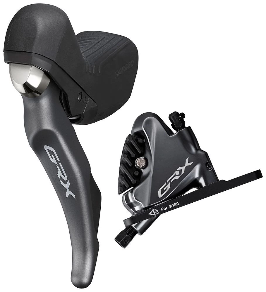 Shimano GRX ST-RX810+BR-RX810 2-speed Disc Brake Front Gear Shift Lever 2 X 11-speed | Bike-Discount 1 Shimano GRX ST-RX810+BR-RX810 2-speed Disc Brake Front Gear Shift Lever 2 X 11-speed | Bike-Discount