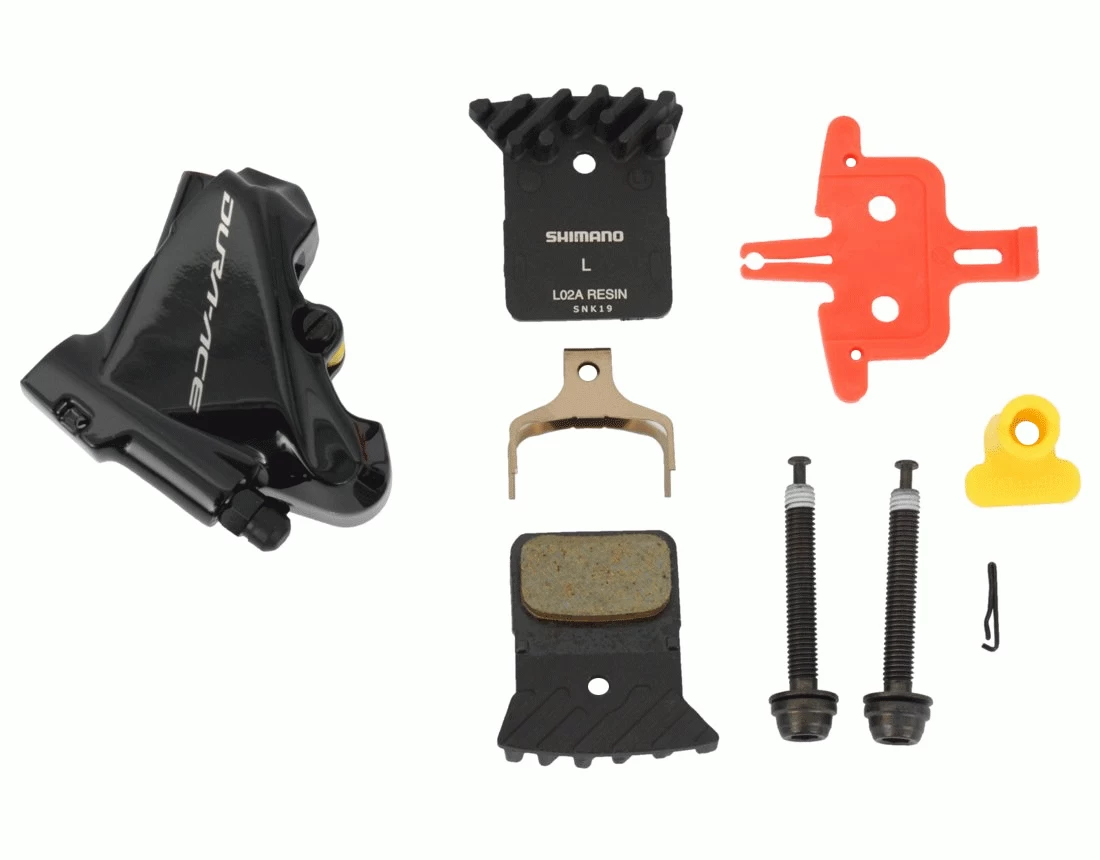 Shimano Dura Ace Disc Brake Caliper BR-R9170 Flat-Mount Rear Disc Brakes - Rear Brakes | Bike-Discount 2 Shimano Dura Ace Disc Brake Caliper BR-R9170 Flat-Mount Rear Disc Brakes - Rear Brakes | Bike-Discount - Image 2