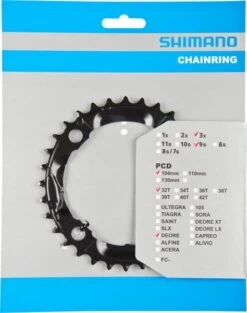 Shimano DEORE Chainring For FC-M590/591 32T 9-speed | Bike-Discount