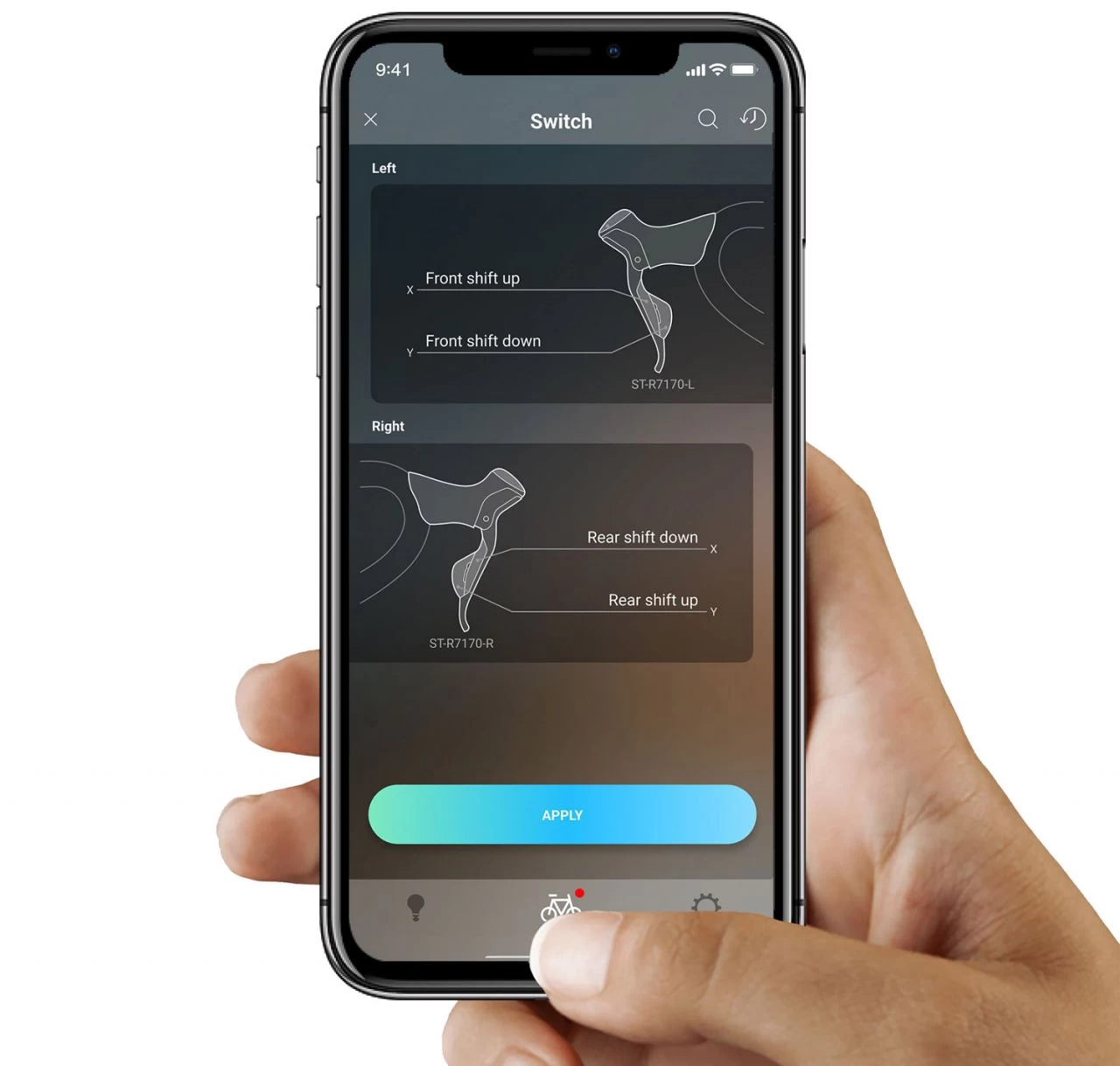 Shimano 105 Di2 ST-R7170 2-speed STI Dual Control Left Gear Shift Lever 2 X 12-speed | Bike-Discount 4 Shimano 105 Di2 ST-R7170 2-speed STI Dual Control Left Gear Shift Lever 2 X 12-speed | Bike-Discount - Image 4