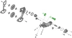 Shimano Axle Unit For RD-M9100 Rear Derailleur Bracket Spare Parts | Bike-Discount -Shimano Riding Shimano Achseinheit fur RD M9100 Schaltwerk Halter Y3FA98010 c 1280x1280