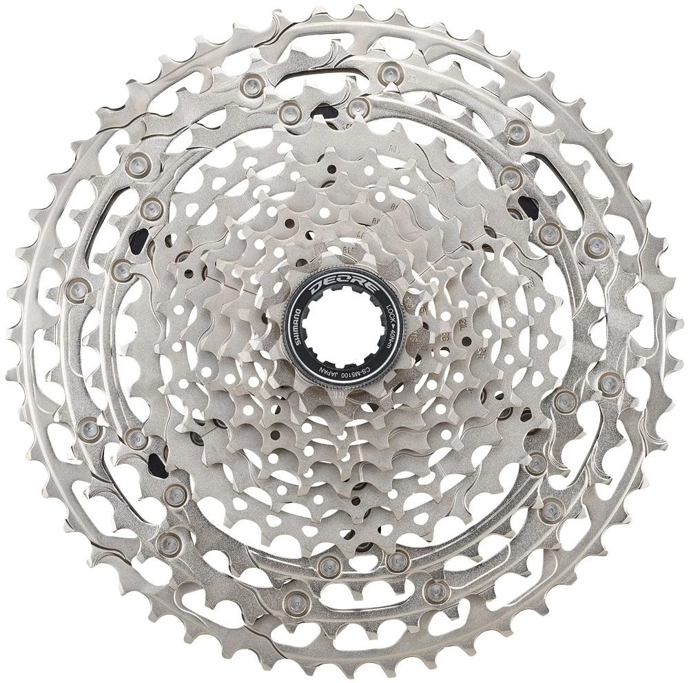 Shimano DEORE CS-M5100 11-speed Cassette 11-51 11-speed | Bike-Discount 1 Shimano DEORE CS-M5100 11-speed Cassette 11-51 11-speed | Bike-Discount