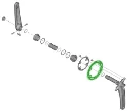 Shimano DEORE FC-M4100-2/M4100-B2 2x10-speed Chainring 10-speed | Bike-Discount -Shimano Riding Shimano DEORE FC M4100 2 M4100 B2 2x10 fach Kettenblatt Y0LE98010 b 1280x1280