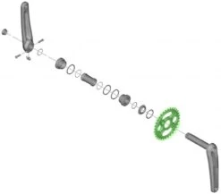 Shimano DEORE FC-M6100/6120/6130 12-speed Chainring 12-speed | Bike-Discount -Shimano Riding Shimano DEORE FC M6100 12 fach Kettenblatt 1280x1280