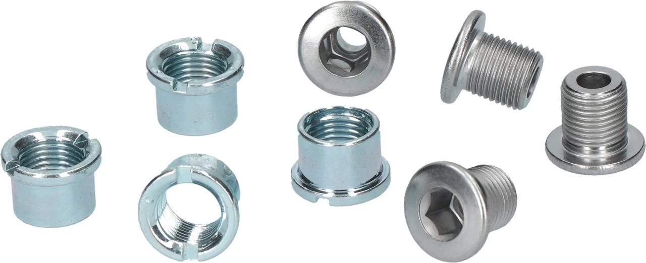 Shimano DEORE Chainring Bolts For FC-M540 (4 Pieces) Chainring Bolts | Bike-Discount 2 Shimano DEORE Chainring Bolts For FC-M540 (4 Pieces) Chainring Bolts | Bike-Discount - Image 2