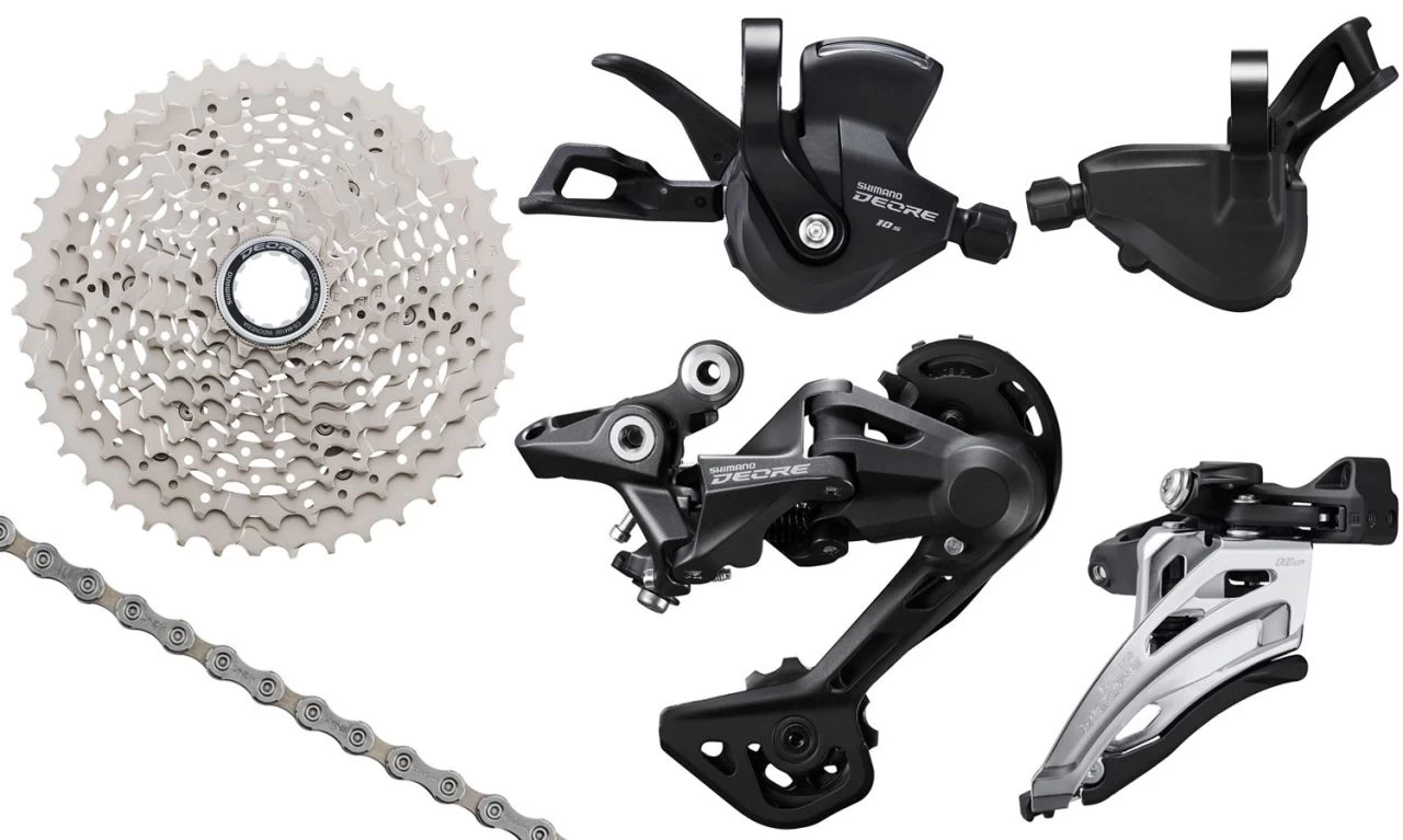 Shimano DEORE M4100 2x10-speed Upgrade Kit 11-42 MTB Group Sets | Bike-Discount 1 Shimano DEORE M4100 2x10-speed Upgrade Kit 11-42 MTB Group Sets | Bike-Discount