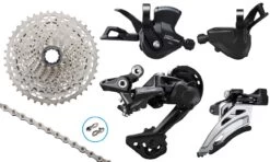 Shimano DEORE M5100 2x11-speed Upgrade Kit 11-42 MTB Group Sets | Bike-Discount