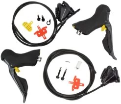 Shimano DURA ACE Di2 ST-R9170+BR-R9170 2x11-speed Disc Brake Set Disc Brake Sets | Bike-Discount