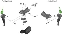 Shimano Dura-Ace 9001 STI Lever Name Plate And Fixing Screws 7 Shimano Dura-Ace 9001 STI Lever Name Plate And Fixing Screws -Shimano Riding Shimano DURA ACE ST 9001 Namensschild 1280x1280