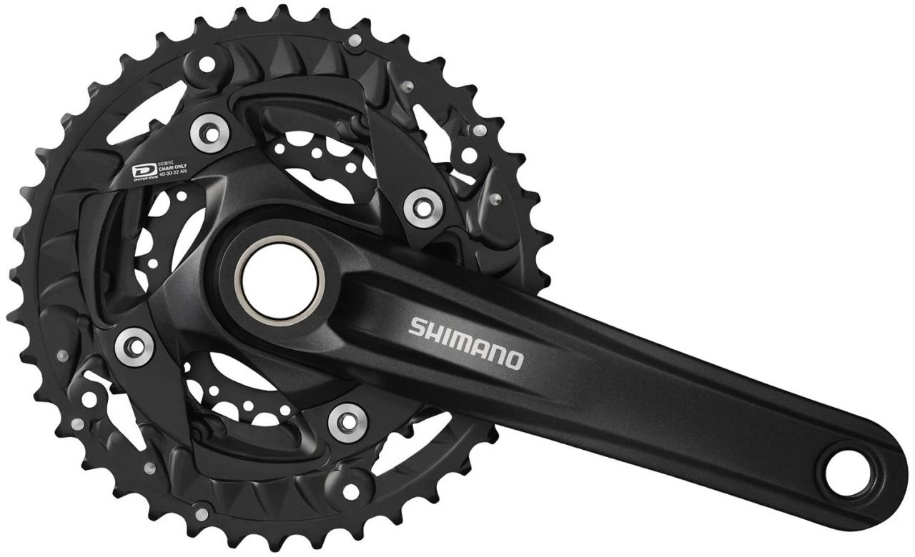 Shimano FC-MT500 10-speed Crank 40/30/22 Crank 3 X 10-speed | Bike-Discount 1 Shimano FC-MT500 10-speed Crank 40/30/22 Crank 3 X 10-speed | Bike-Discount