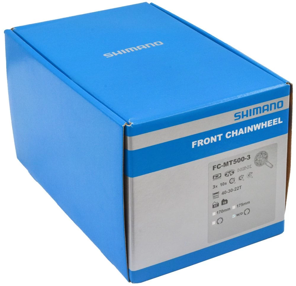 Shimano FC-MT500 10-speed Crank 40/30/22 Crank 3 X 10-speed | Bike-Discount 2 Shimano FC-MT500 10-speed Crank 40/30/22 Crank 3 X 10-speed | Bike-Discount - Image 2