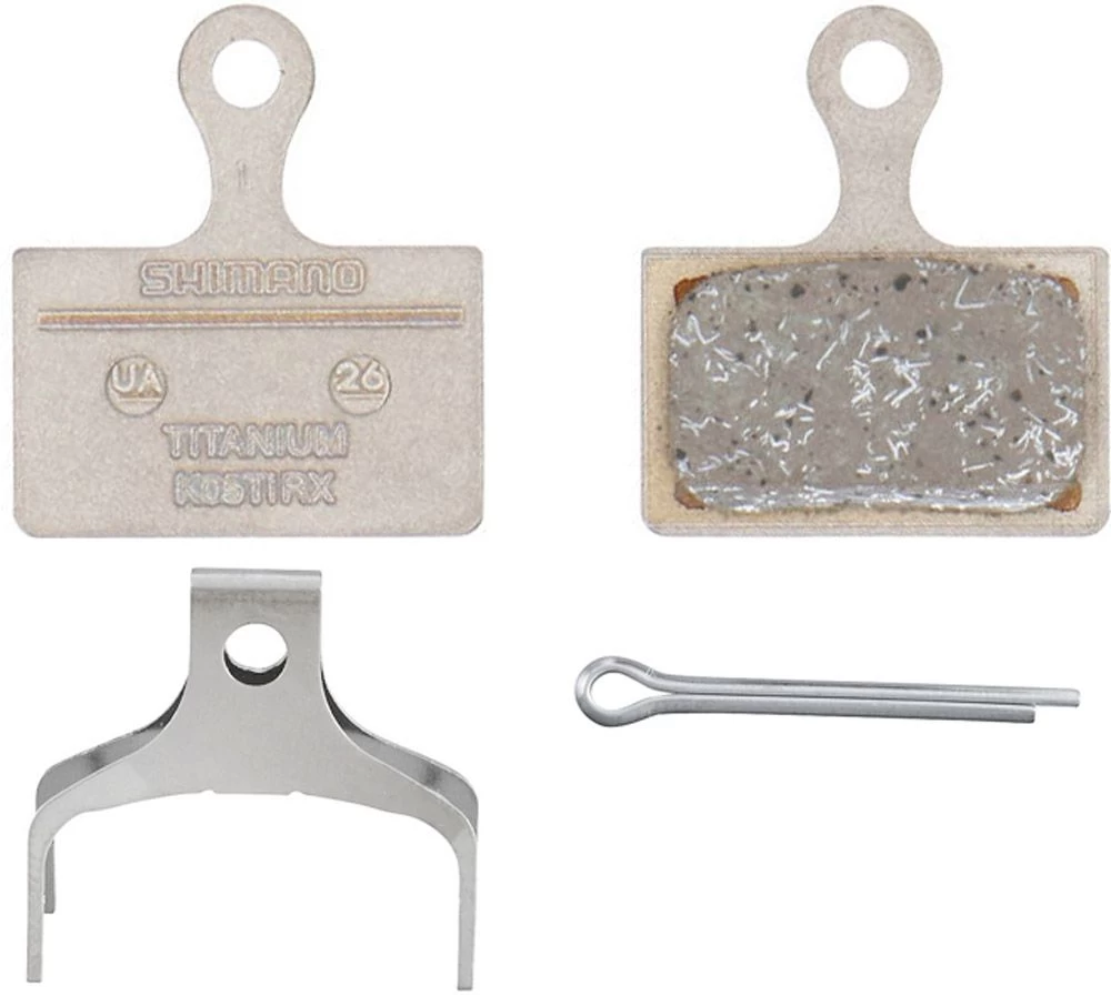 Shimano K05Ti-RX Resin Disc Brake Pads Brake Pads | Bike-Discount 1 Shimano K05Ti-RX Resin Disc Brake Pads Brake Pads | Bike-Discount
