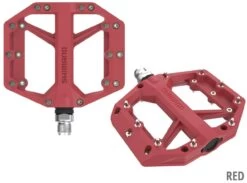 Shimano PD-GR400 Flat Pedals Platform | Bike-Discount -Shimano Riding Shimano PD GR400 Plattformpedale red EPDGR400R 1280x1280