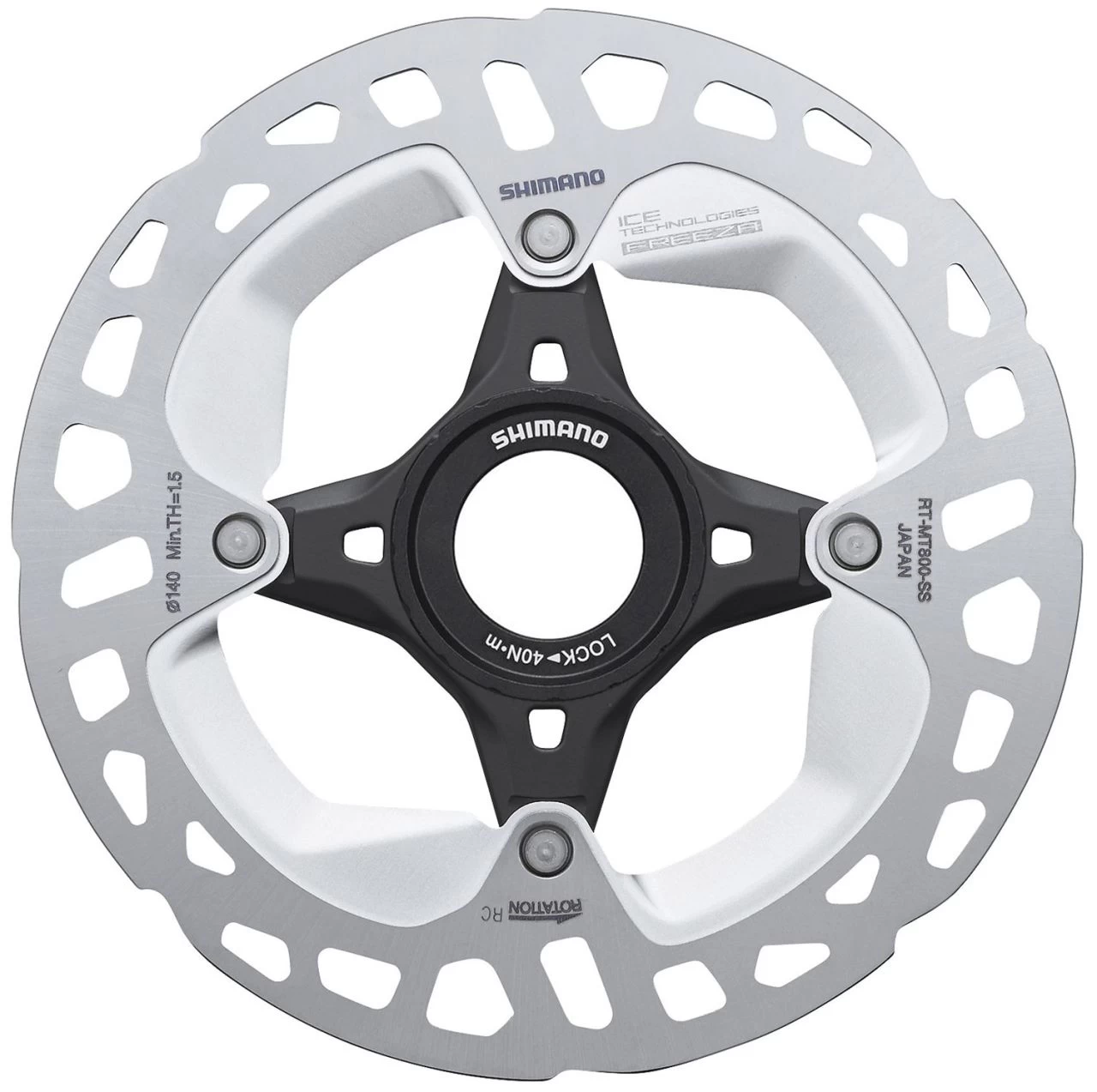 Shimano RT-MT800 Center-Lock Disc Rotor Brake Rotor Discs | Bike-Discount 2 Shimano RT-MT800 Center-Lock Disc Rotor Brake Rotor Discs | Bike-Discount - Image 2