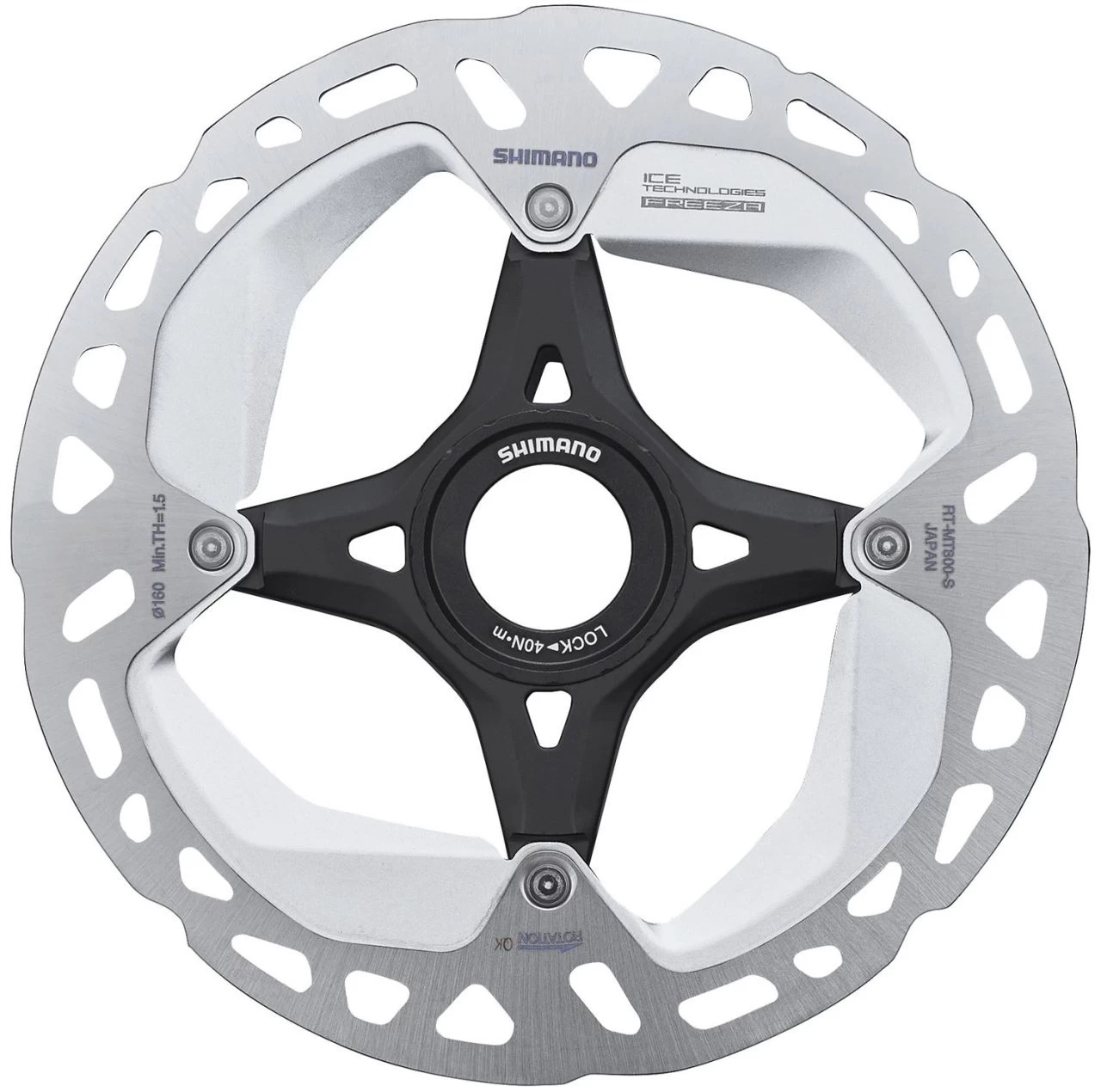 Shimano RT-MT800 Center-Lock Disc Rotor Brake Rotor Discs | Bike-Discount 3 Shimano RT-MT800 Center-Lock Disc Rotor Brake Rotor Discs | Bike-Discount - Image 3