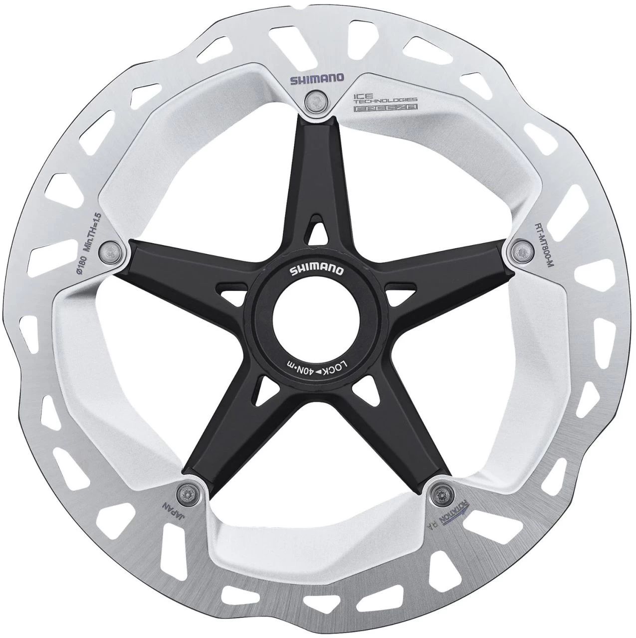 Shimano RT-MT800 Center-Lock Disc Rotor Brake Rotor Discs | Bike-Discount 4 Shimano RT-MT800 Center-Lock Disc Rotor Brake Rotor Discs | Bike-Discount - Image 4