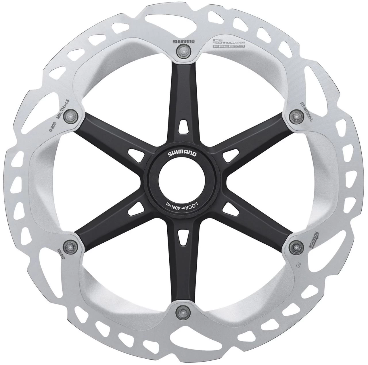 Shimano RT-MT800 Center-Lock Disc Rotor Brake Rotor Discs | Bike-Discount 5 Shimano RT-MT800 Center-Lock Disc Rotor Brake Rotor Discs | Bike-Discount - Image 5