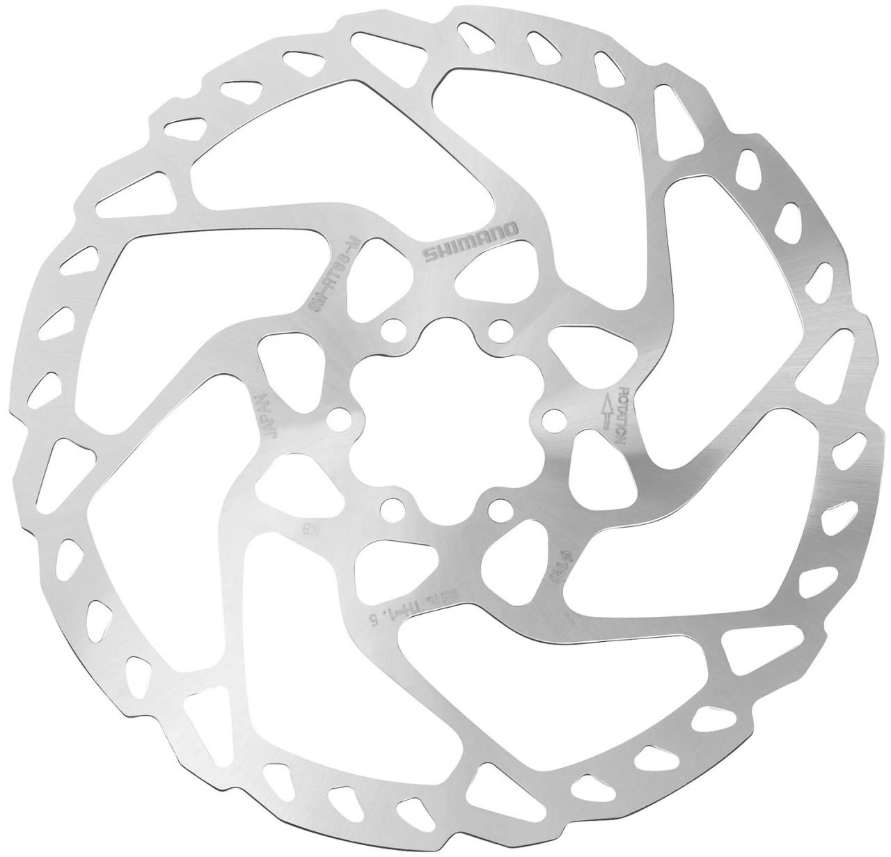Shimano SM-RT66 6-Bolt Disc Rotor Brake Rotor Discs | Bike-Discount 3 Shimano SM-RT66 6-Bolt Disc Rotor Brake Rotor Discs | Bike-Discount - Image 3