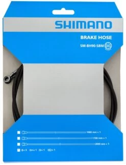 Shimano XTR/XT/SLX SM-BH90-SBM-A Brake Hose Hoses & Accessories | Bike-Discount -Shimano Riding Shimano SM BH90 SBM A Bremsleitung Banjo schwarz c 1280x1280