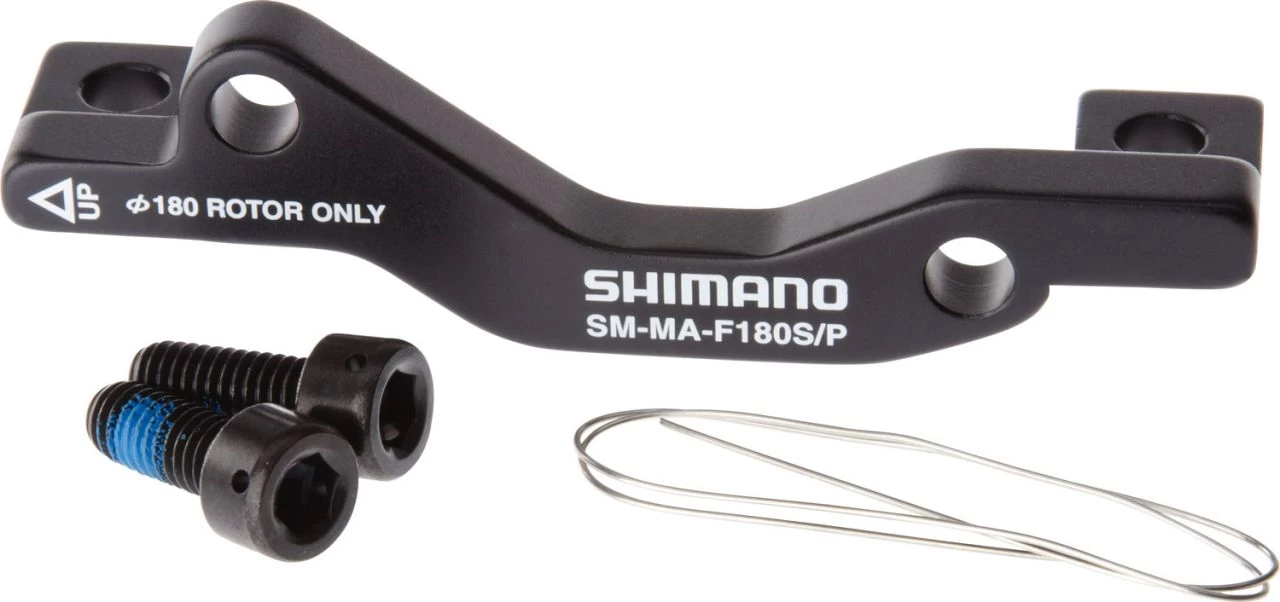Shimano SM-MA-F180S/P Adapter For Front 180mm Rotor Disc Adaptors | Bike-Discount 1 Shimano SM-MA-F180S/P Adapter For Front 180mm Rotor Disc Adaptors | Bike-Discount
