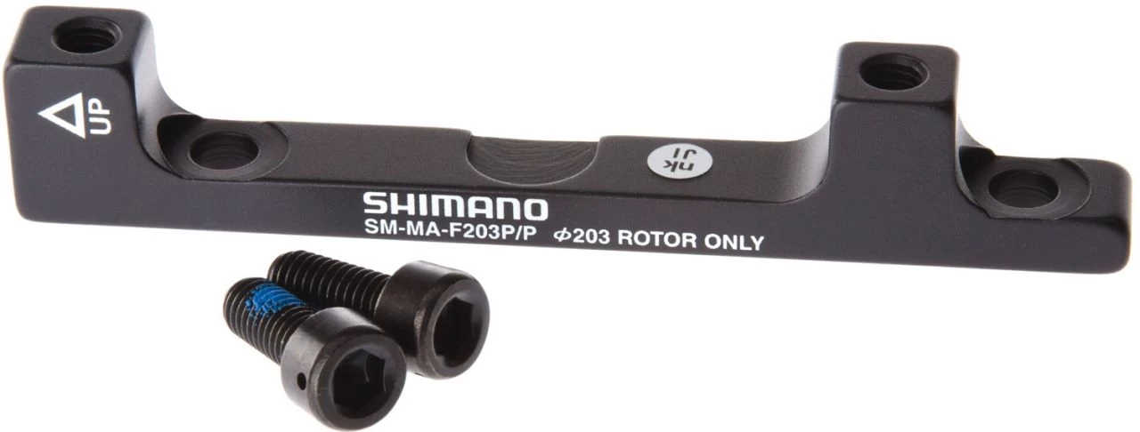 Shimano SM-MA-F203P/PA Adapter For 203mm Rotor Disc Adaptors | Bike-Discount 1 Shimano SM-MA-F203P/PA Adapter For 203mm Rotor Disc Adaptors | Bike-Discount