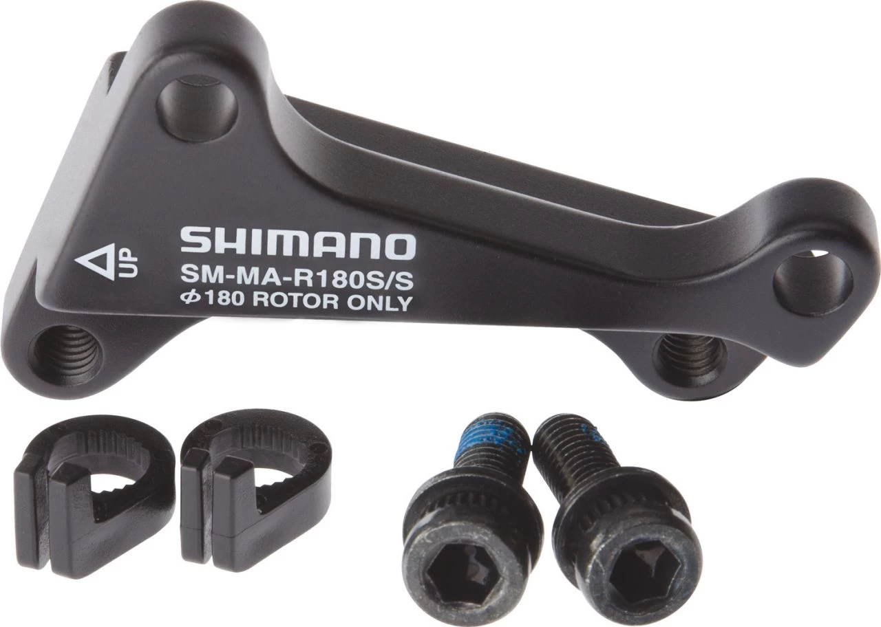 Shimano SM-MA-R180S/S Adapter For Rear 180mm Rotor Disc Adaptors | Bike-Discount 1 Shimano SM-MA-R180S/S Adapter For Rear 180mm Rotor Disc Adaptors | Bike-Discount