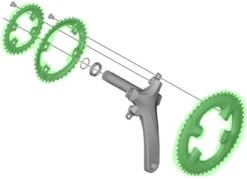 Shimano Sora R3030 Chainring (non-chainring Guard Model) -Shimano Riding Shimano SORA FC R3030 Kettenblatt 1280x1280