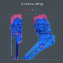 Shimano Ultegra FD-R8150 Di2 Front Derailleur 2x12-speed -Shimano Riding Shimano ULTEGRA Di2 FD R8150 2x12 fach Umwerfer IFDR8150F d 1280x1280