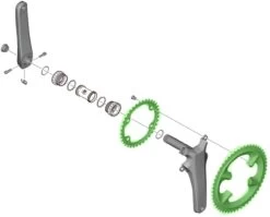 Shimano ULTEGRA Chainring For FC-R8100 52/36T Chainring 12-speed | Bike-Discount -Shimano Riding Shimano ULTEGRA Kettenblatt fur FC R8100 1280x1280