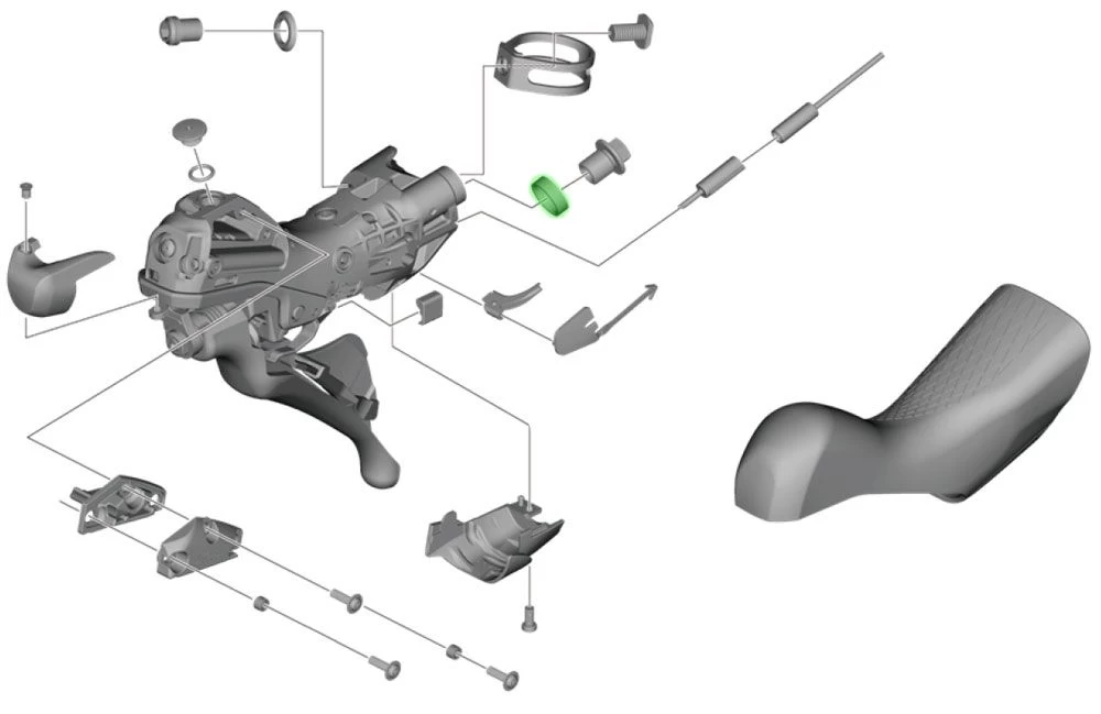 Shimano Joint Support Ring For DURA ACE/ULTEGRA/105 Disc Brake Accessories | Bike-Discount 2 Shimano Joint Support Ring For DURA ACE/ULTEGRA/105 Disc Brake Accessories | Bike-Discount - Image 2