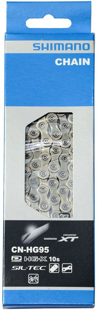 Shimano XT CN-HG95 10-speed Chain Chain 10-speed | Bike-Discount 1 Shimano XT CN-HG95 10-speed Chain Chain 10-speed | Bike-Discount