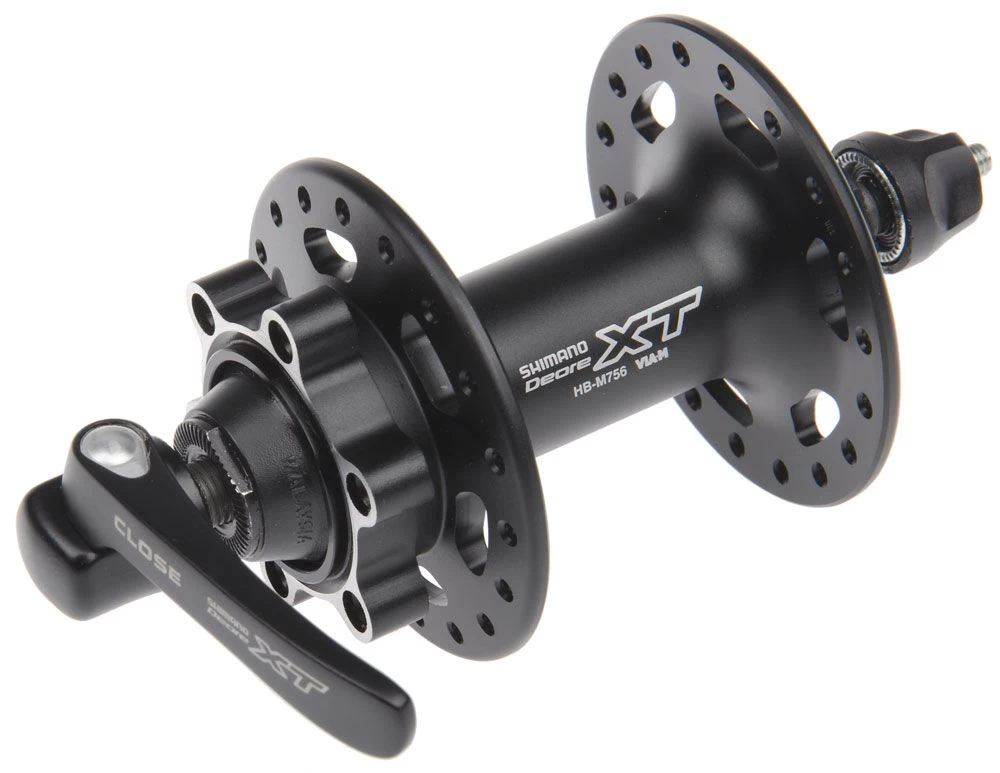 Shimano XT HB-M756 6-Bolt Front Hub Front Hub | Bike-Discount 1 Shimano XT HB-M756 6-Bolt Front Hub Front Hub | Bike-Discount