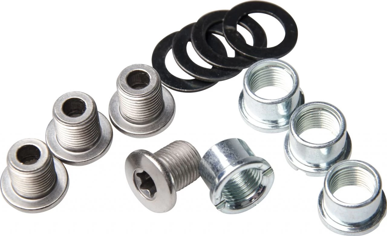 Shimano ZEE Chainring Bolts For FC-M640/M645 (4 Pieces) Chainring Bolts | Bike-Discount 1 Shimano ZEE Chainring Bolts For FC-M640/M645 (4 Pieces) Chainring Bolts | Bike-Discount