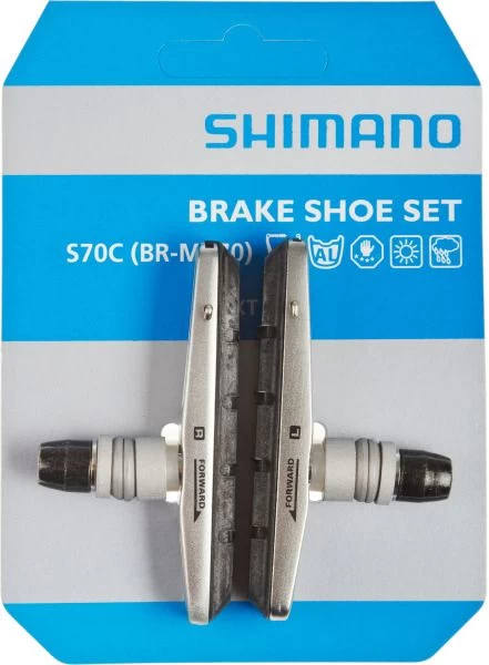 Shimano XT S70C Cartridge Brake Shoes For BR-M770 V-Brakes - Brake Pads | Bike-Discount 2 Shimano XT S70C Cartridge Brake Shoes For BR-M770 V-Brakes - Brake Pads | Bike-Discount - Image 2
