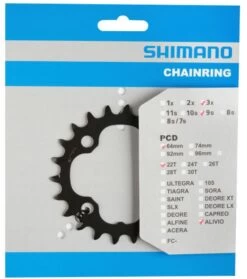 Shimano ALIVIO 9-speed Chainring For FC-M4000/M4050 9-speed | Bike-Discount -Shimano Riding Shimano Alivio 9 fach Kettenblatt FC M4000 M4050 20048354 c 1280x1280