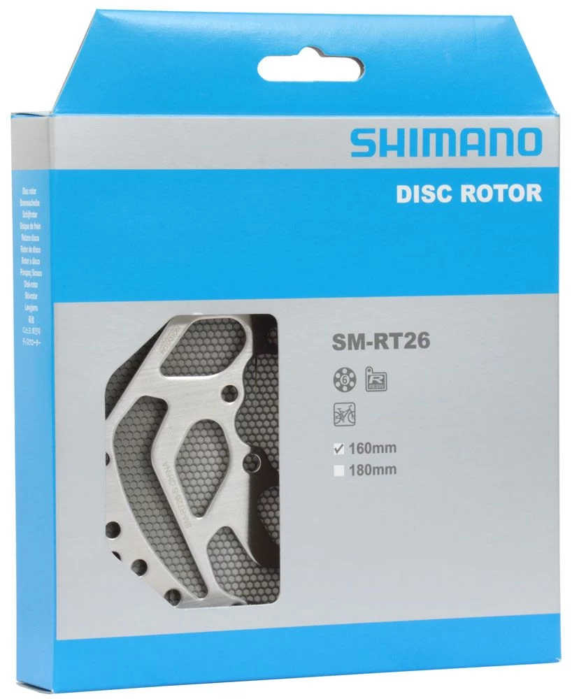 Shimano SM-RT26 6-Bolt Disc Rotor Brake Rotor Discs | Bike-Discount 5 Shimano SM-RT26 6-Bolt Disc Rotor Brake Rotor Discs | Bike-Discount - Image 5