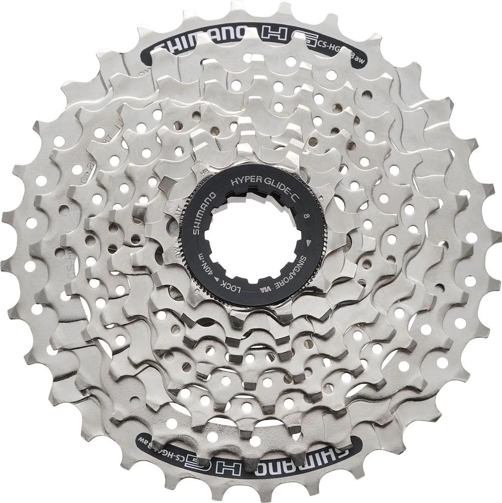 Shimano CS-HG41 8-speed Cassette 8-speed | Bike-Discount 1 Shimano CS-HG41 8-speed Cassette 8-speed | Bike-Discount