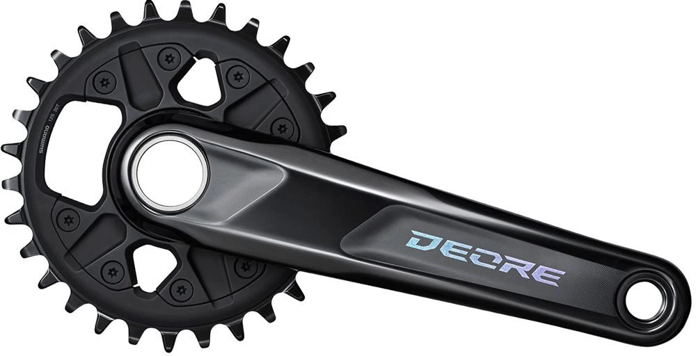 Shimano DEORE FC-M6100-1 12-speed Crank 30T Crank 1 X 12-speed | Bike-Discount 1 Shimano DEORE FC-M6100-1 12-speed Crank 30T Crank 1 X 12-speed | Bike-Discount