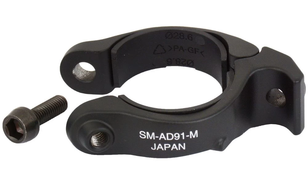 Shimano SM-AD91 Clamp Band Adapter 31.8/28.6mm Front Derailleur Accessories | Bike-Discount 2 Shimano SM-AD91 Clamp Band Adapter 31.8/28.6mm Front Derailleur Accessories | Bike-Discount - Image 2