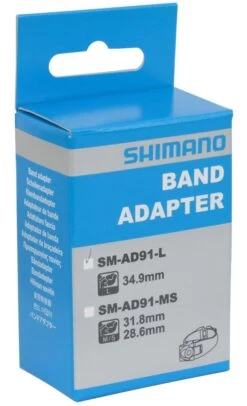 Shimano SM-AD91 Clamp Band Adapter 34.9mm Front Derailleur Accessories | Bike-Discount -Shimano Riding Shimano Dura Ace Di2 Umwerferschelle SM AD91 34 9mm ISMAD91L d 1280x1280