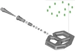 Shimano Replacement Pins For PD-M828 / M8040 Short (12 Pieces) Pedal Pins | Bike-Discount -Shimano Riding Shimano Ersatzpins fur PD M828 kurz 12 Stuck YL8A98010 c 1280x1280