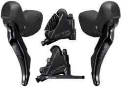 Shimano GRX ST-RX400+BR-RX400 2x10-speed Disc Brake Set Gear Shift Lever 2 X 10-speed | Bike-Discount