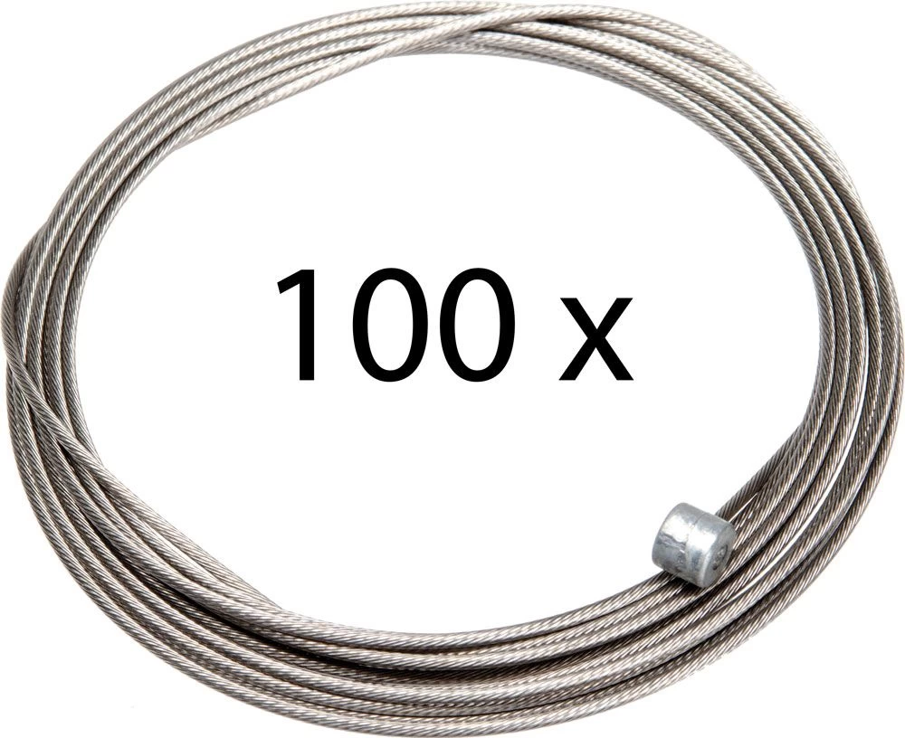Shimano MTB Stainless Steel SUS Brake Inner Cable 1.6mm X 2050mm (100 Workshop Pack) Brake Wires | Bike-Discount 2 Shimano MTB Stainless Steel SUS Brake Inner Cable 1.6mm X 2050mm (100 Workshop Pack) Brake Wires | Bike-Discount - Image 2