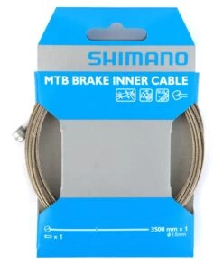 Shimano MTB Tandem Stainless Steel SUS Brake Inner Cable 1.6mm X 3500mm Brake Wires | Bike-Discount