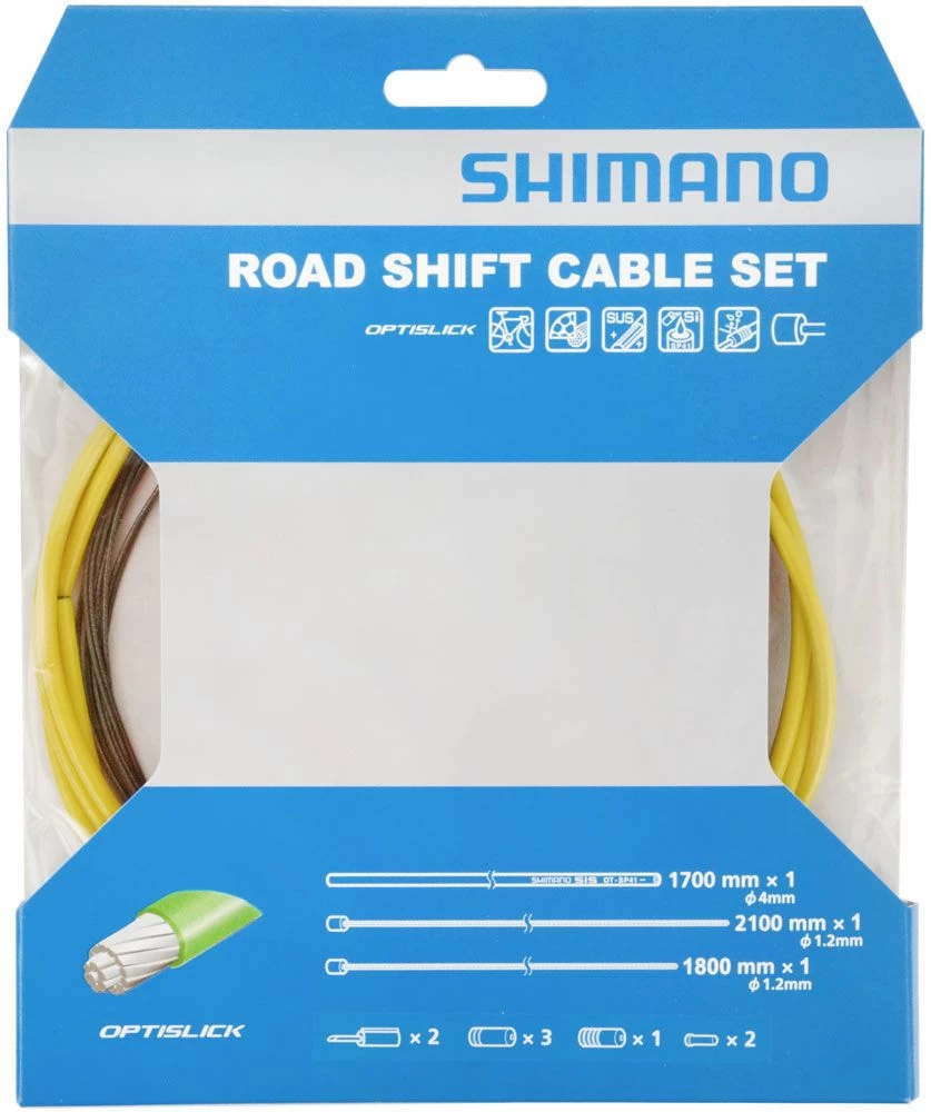 Shimano OT-SP41 OPTISLICK Road Shift Cable Set Gear Cable Sets | Bike-Discount 5 Shimano OT-SP41 OPTISLICK Road Shift Cable Set Gear Cable Sets | Bike-Discount - Image 5