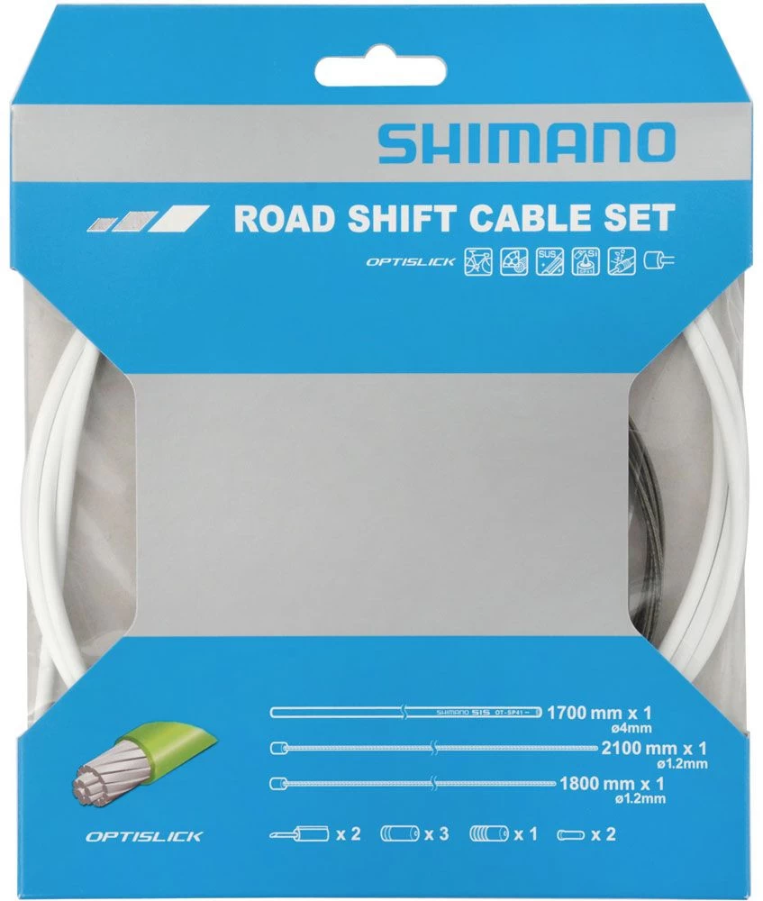 Shimano OT-SP41 OPTISLICK Road Shift Cable Set Gear Cable Sets | Bike-Discount 3 Shimano OT-SP41 OPTISLICK Road Shift Cable Set Gear Cable Sets | Bike-Discount - Image 3