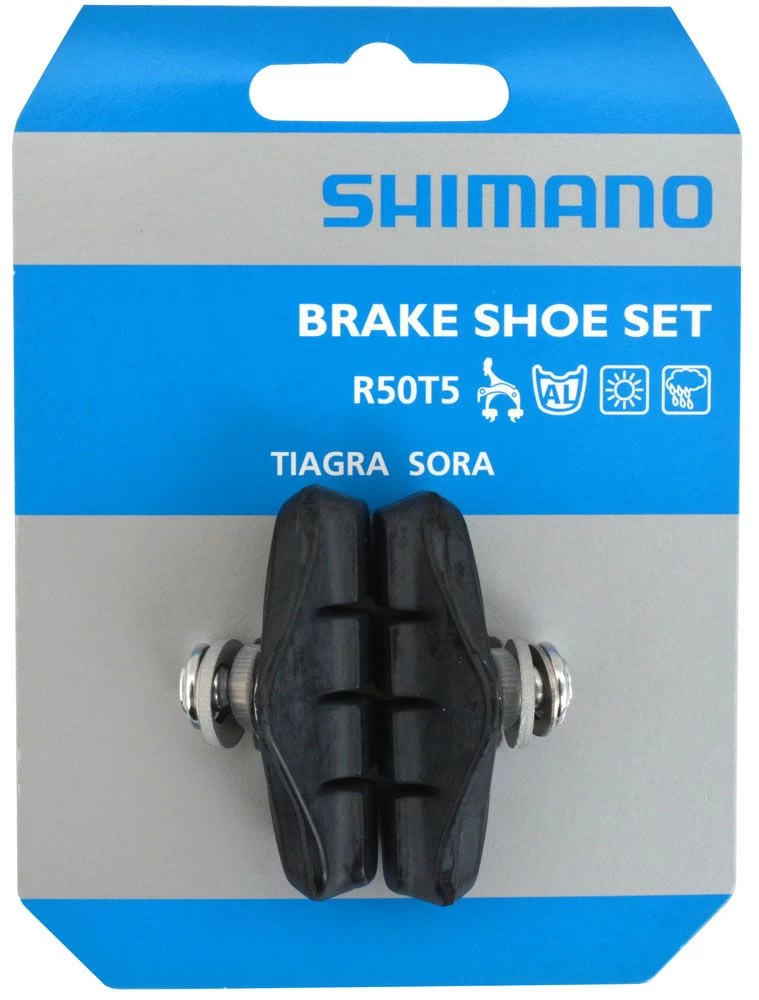 Shimano TIAGRA/SORA R50T5 Brake Shoes Road Brake Pads | Bike-Discount 2 Shimano TIAGRA/SORA R50T5 Brake Shoes Road Brake Pads | Bike-Discount - Image 2